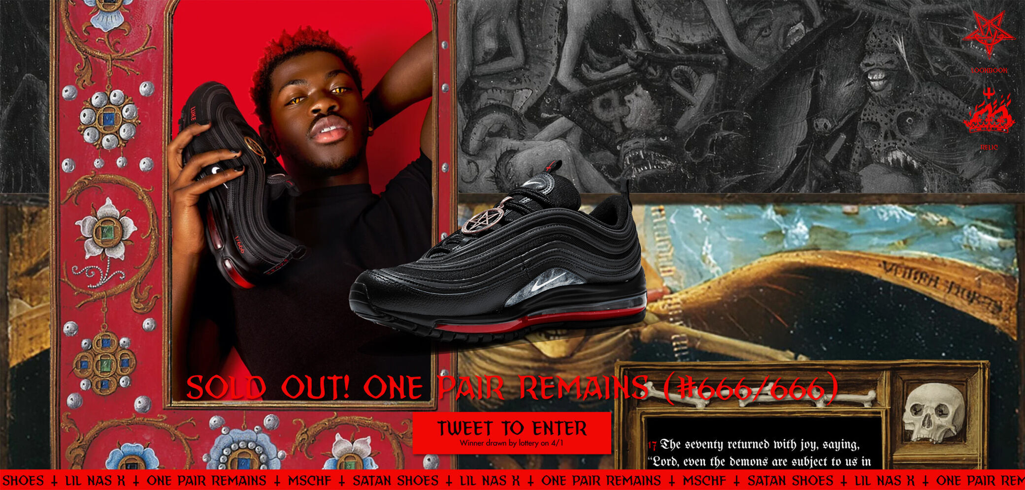 Nike sues the maker of Lil Nas X 'Satan Shoes' for trademark infringement